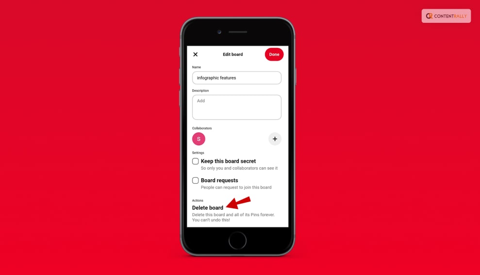 How To Delete Board On Pinterest?