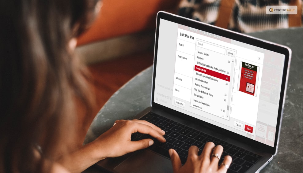How To Edit Pins On Pinterest?